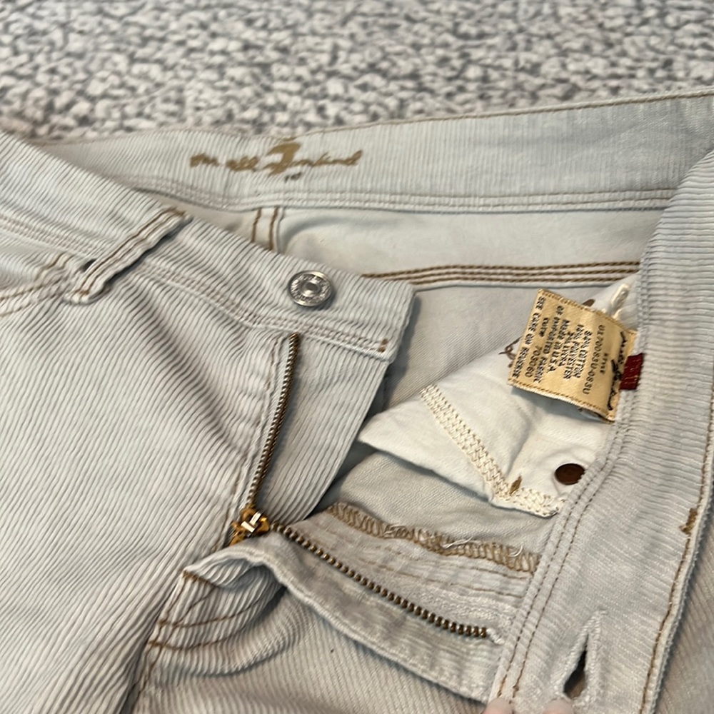 7 for all mankind Courdoroy